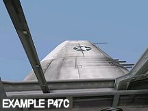 HR P47C early silver wing