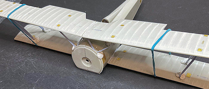 1:32nd scale Hanriot HD.1 Wingtest